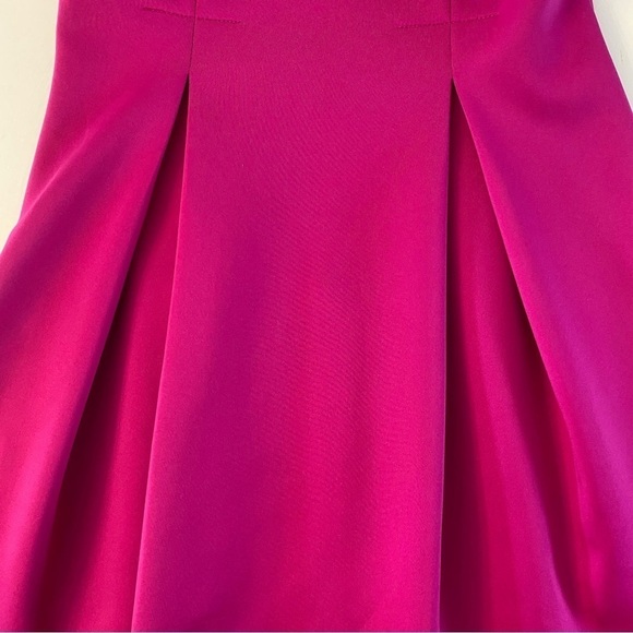 DKNY Fuchsia Sleeveless A-Line, Knee-Length Dress - Picture 10 of 12